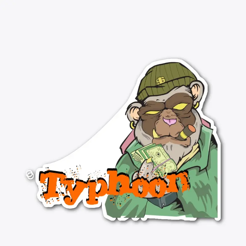 Typhoon Stickers